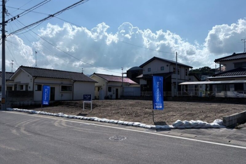 【坂之上三丁目 売土地】JR坂之上駅まで徒歩9分。駅近に2区画分譲。